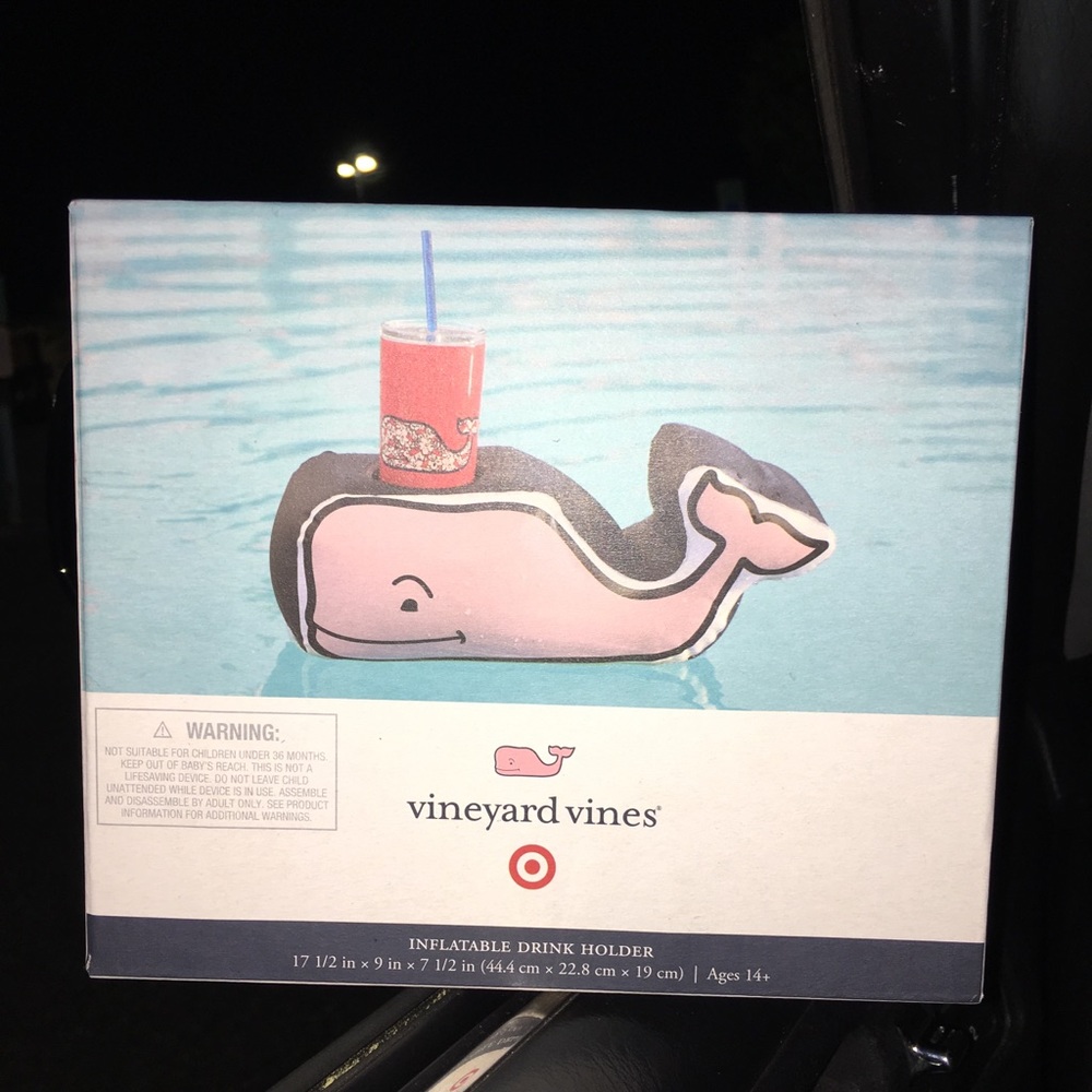 Vineyard Vines Inflatable Drink Holder